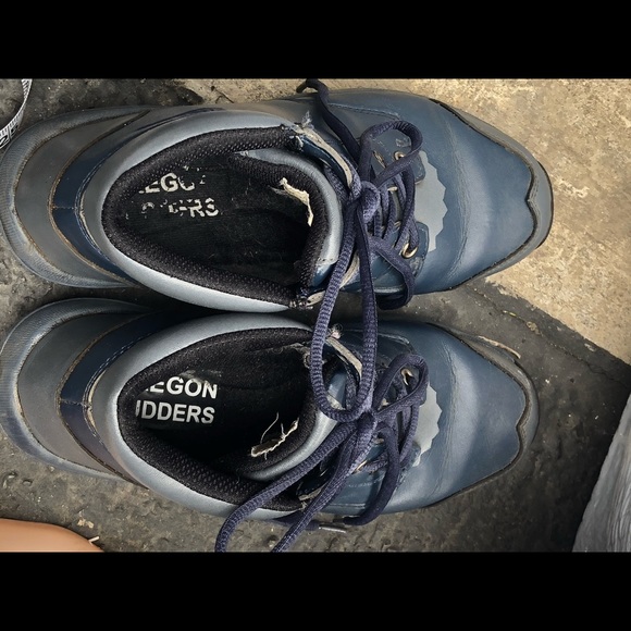 Oregon Mudders Men Navy Blue Golf Boots Size 7.5 - Picture 9 of 11